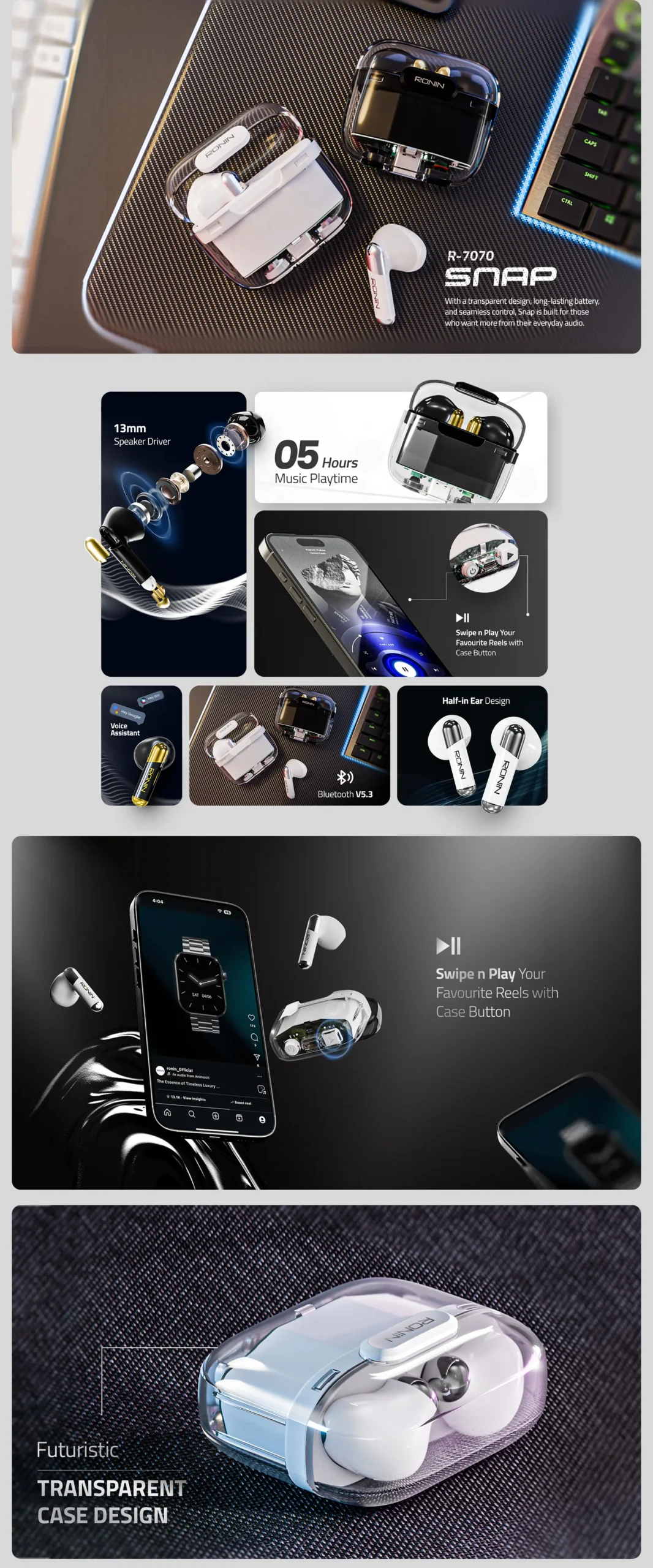 Ronin Airburds SNAP R7070 4